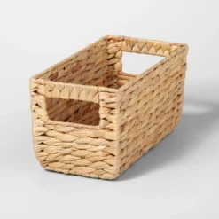 Woven Water Hyacinth Rectangular Basket - Brightroom™ 12 Woven Water Hyacinth Rectangular Basket - Brightroom™ -Brightroom GUEST 8a915b46 0087 4c76 9169 70f6c96183b0