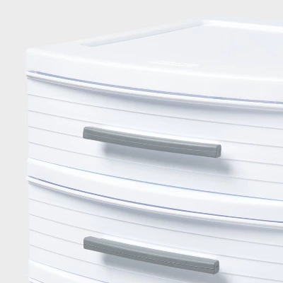 4 Drawer Medium Tower White - Brightroom 4 4 Drawer Medium Tower White - Brightroom - Image 2