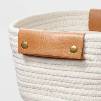 11" Small Coiled Rope Cream - Brightroom™ 4 11" Small Coiled Rope Cream - Brightroom™ - Image 2