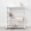 4 Drawer Metal Storage Organizer White - Brightroom™: Steel Utility Storage, Fixed Shelves, Universal Wire Drawers 1 4 Drawer Metal Storage Organizer White - Brightroom™: Steel Utility Storage, Fixed Shelves, Universal Wire Drawers -Brightroom GUEST 936f5570 fd36 4a4c 9879 33f6a65704d9