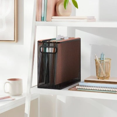 Mesh Hanging File Box Black - Brightroom™ 3 Mesh Hanging File Box Black - Brightroom™