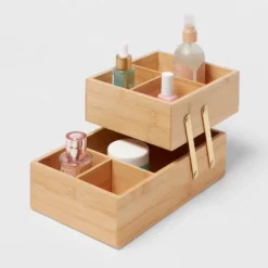 10" X 6" X 5" Hinged Bamboo Countertop Organizer - Brightroom™ 7 10" X 6" X 5" Hinged Bamboo Countertop Organizer - Brightroom™ -Brightroom GUEST 9a00d1bf af05 4d94 820a 9a23cfe2b211