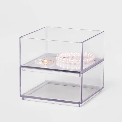 Plastic Organizer Tray Clear - Brightroom™ 5 Plastic Organizer Tray Clear - Brightroom™ - Image 3