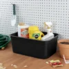Folio Heavy Duty Storage Bin - Brightroom™: Black Plastic, Stackable, Portable, Universal Storage, 18.6 Volume Capacity 2 Folio Heavy Duty Storage Bin - Brightroom™: Black Plastic, Stackable, Portable, Universal Storage, 18.6 Volume Capacity -Brightroom GUEST 9a64636b 50d6 4f43 ab5f b628388e071b