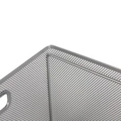 Mesh Crate File Box 10"x14"x 13.25" Silver - Brightroom™ 7 Mesh Crate File Box 10"x14"x 13.25" Silver - Brightroom™ -Brightroom GUEST 9e04effa dde7 4772 9f15 4d3fa1725f20