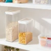 4.3qt Plastic Food Storage Canister - Brightroom™: Kitchen Organization, Clear Pantry Canister 2 4.3qt Plastic Food Storage Canister - Brightroom™: Kitchen Organization, Clear Pantry Canister -Brightroom GUEST 9ec78695 0dff 4cb7 a7a6 f27255e0dd90