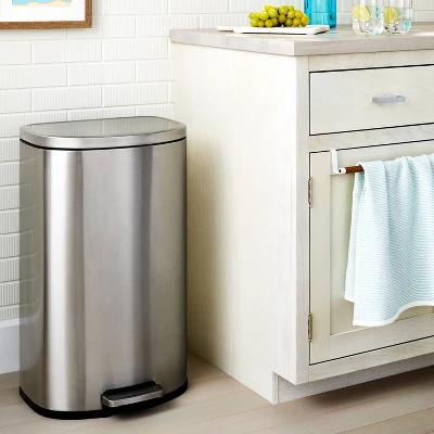 45L D Shape Step Trash Can - Brightroom™ 3 45L D Shape Step Trash Can - Brightroom™