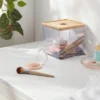 Clear Canister Large With Bamboo Lid - Brightroom™: Bathroom Container With Lid, Qtip Holder, 6"x6"x6" Plastic 1 Clear Canister Large With Bamboo Lid - Brightroom™: Bathroom Container With Lid, Qtip Holder, 6"x6"x6" Plastic -Brightroom GUEST a2fbd6e0 8054 4ac1 ae91 58eb6cd98b06