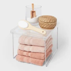 Stackable Shelf Clear - Brightroom™ 7 Stackable Shelf Clear - Brightroom™ -Brightroom GUEST a3f65998 98e7 44a6 b3a3 e5e9e56272a5