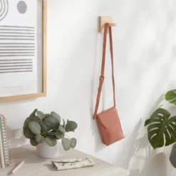 Wood Single Hook Natural - Brightroomâ„¢