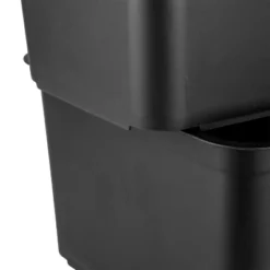 Folio Heavy Duty Storage Bin - Brightroom™: Black Plastic, Stackable, Portable, Universal Storage, 18.6 Volume Capacity 20 Folio Heavy Duty Storage Bin - Brightroom™: Black Plastic, Stackable, Portable, Universal Storage, 18.6 Volume Capacity -Brightroom GUEST aa51cd5b 4790 4d5a ac45 a42255c74a0d