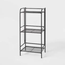 Folding 3 Shelves Black - Brightroom™ 8 Folding 3 Shelves Black - Brightroom™ -Brightroom GUEST ad23b2aa ea02 4c65 916f 058ab9cf16df