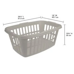 1.5bu Laundry Basket Gray - Brightroom™ 11 1.5bu Laundry Basket Gray - Brightroom™ -Brightroom GUEST afa83693 4501 4327 a630 415b49f85445