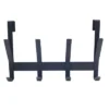 Heavy Duty Over The Door 4 Hooks Rail Matte Black - Brightroom™ 1 Heavy Duty Over The Door 4 Hooks Rail Matte Black - Brightroom™ -Brightroom GUEST b1a71543 0f63 40a3 a300 4c7c09d9181c