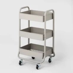 3 Tier Metal Utility Cart - Brightroom™ 10 3 Tier Metal Utility Cart - Brightroom™ -Brightroom GUEST b751237f 152d 4bb9 85de 6c42ef255a3f