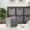 13" Fabric Bin 6pk Gray - Brightroom™ 1 13" Fabric Bin 6pk Gray - Brightroom™ -Brightroom GUEST b86ba7fc 9c70 4ef4 a8e9 535f3f4db008