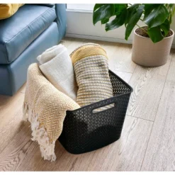 Y-Weave XL Curved Decorative Storage Basket - Brightroom™ 12 Y-Weave XL Curved Decorative Storage Basket - Brightroom™ -Brightroom GUEST bbd4c02d 551f 4379 86fb 9d80b83e54f2