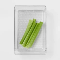 Produce Fridge Bin With Lid - Brightroom™: Clear Refrigerator Organizer, Kitchen Storage, 10.5" Depth 5 Produce Fridge Bin With Lid - Brightroom™: Clear Refrigerator Organizer, Kitchen Storage, 10.5" Depth -Brightroom GUEST c4ac1fb0 39de 48ba a65d 5c813ecc7cc8