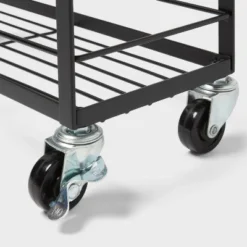 Skinny Bathroom Cart Black - Brightroom™ 5 Skinny Bathroom Cart Black - Brightroom™ -Brightroom GUEST c60f6a4a b2a9 47d2 9153 4d9b0efa65c1