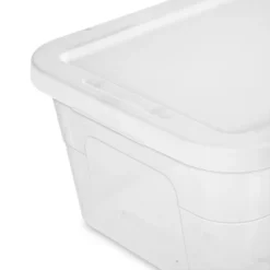 6qt Clear Storage Box White - Brightroom™ 17 6qt Clear Storage Box White - Brightroom™ -Brightroom GUEST c7f58b2f 3ffb 4c0b b827 0300ba7f8cdc