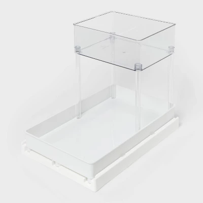 Medium Gliding Tray With Bin Clear - Brightroom™ 6 Medium Gliding Tray With Bin Clear - Brightroom™ - Image 4