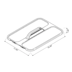 Click In Place Large Lid With Handle For Plastic Storage Bins For Home And Office Organization White - Brightroom™ 19 Click In Place Large Lid With Handle For Plastic Storage Bins For Home And Office Organization White - Brightroom™ -Brightroom GUEST c9443ed5 6f7f 4be8 b7cb e59579cbf6ab