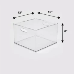 12" X 12" X 8" All Purpose Storage Bin - Brightroom™ 11 12" X 12" X 8" All Purpose Storage Bin - Brightroom™ -Brightroom GUEST ca7b3513 2876 4b3c bb46 fdf71d2169ef