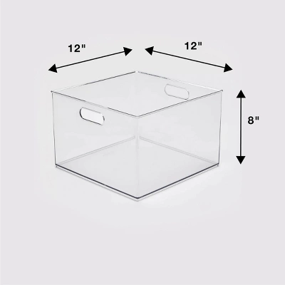 12" X 12" X 8" All Purpose Storage Bin - Brightroom™ 7 12" X 12" X 8" All Purpose Storage Bin - Brightroom™ - Image 5
