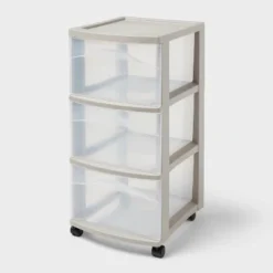 3 Drawer Medium Cart - Brightroom™ 15 3 Drawer Medium Cart - Brightroom™ -Brightroom GUEST d43e7e47 3fc1 4f3b 96aa 988ddea25496