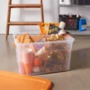 66qt Halloween Clear Latching Storage Box Orange Lid And Latch - Brightroom™ 1 66qt Halloween Clear Latching Storage Box Orange Lid And Latch - Brightroom™ -Brightroom GUEST d474753a 1dfe 4e71 9282 1d47c144147c