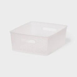 Y-Weave Medium Decorative Storage Basket - Brightroom™ 21 Y-Weave Medium Decorative Storage Basket - Brightroom™ -Brightroom GUEST d52d7775 1c12 4824 97ba 57fe5917e1a0
