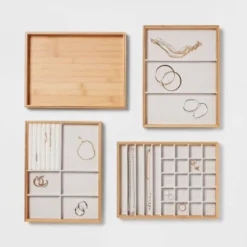 9" X 12" Stackable Bamboo Accessory Tray - Brightroom™ 12 9" X 12" Stackable Bamboo Accessory Tray - Brightroom™ -Brightroom GUEST da2b8ef9 62c5 4c85 92cb 2443da6dbc8b