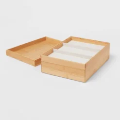9" X 12" Stackable Bamboo Accessory Tray - Brightroom™ 13 9" X 12" Stackable Bamboo Accessory Tray - Brightroom™ -Brightroom GUEST dbfe0d6f 1c5b 4ccd a8a9 a879eda1c6a5