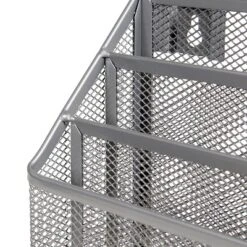 Mesh Hanging File Sorter With Keyholes Silver - Brightroom™: Steel File Organizer & Holder, Hanging Storage Bin 7 Mesh Hanging File Sorter With Keyholes Silver - Brightroom™: Steel File Organizer & Holder, Hanging Storage Bin -Brightroom GUEST de5b50a5 c872 4ce2 a50e 8e50af224878