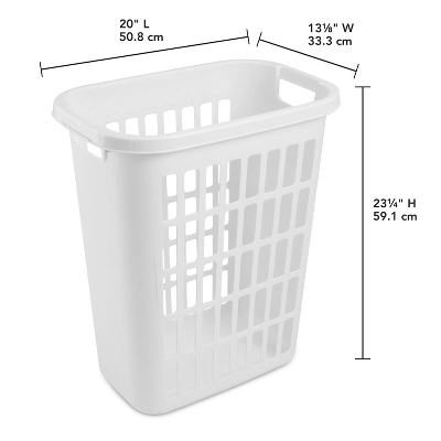 1.8bu Open Hamper White - Brightroom™ 10 1.8bu Open Hamper White - Brightroom™ - Image 8