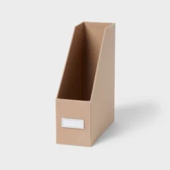 Canvas Magazine Holder Light Brown - Brightroom™: Desk & Office Organization, Polyester Canvas, 7 Canvas Magazine Holder Light Brown - Brightroom™: Desk & Office Organization, Polyester Canvas, -Brightroom GUEST e85b8f3a b003 442b 9a36 a9e99321f89a