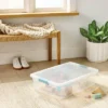 32qt Clear Storage Bin With Latches - Brightroom™ 1 32qt Clear Storage Bin With Latches - Brightroom™ -Brightroom GUEST ea7a2977 02bb 433d b3fc 45552e5ef727
