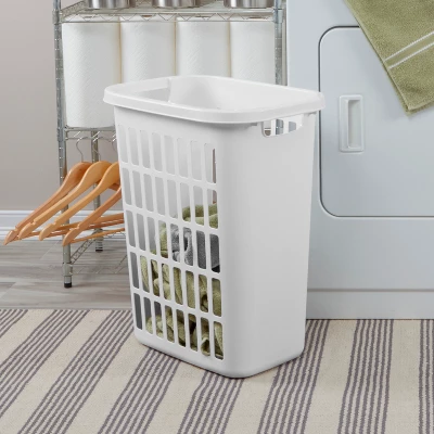 1.8bu Open Hamper White - Brightroom™ 3 1.8bu Open Hamper White - Brightroom™