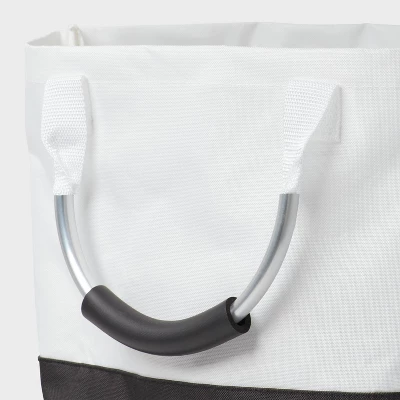 Scripted Structured Collapsible Hamper - Black - Brightroom™ 4 Scripted Structured Collapsible Hamper - Black - Brightroom™ - Image 2