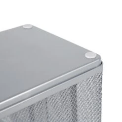 Mesh Medium Desktop Organizer Silver - Brightroom™: Steel Desk Tool Holder, Office Supplies, 7"x7"x6" 8 Mesh Medium Desktop Organizer Silver - Brightroom™: Steel Desk Tool Holder, Office Supplies, 7"x7"x6" -Brightroom GUEST f17f3188 3da5 4c24 9f15 b6e3096e0efc