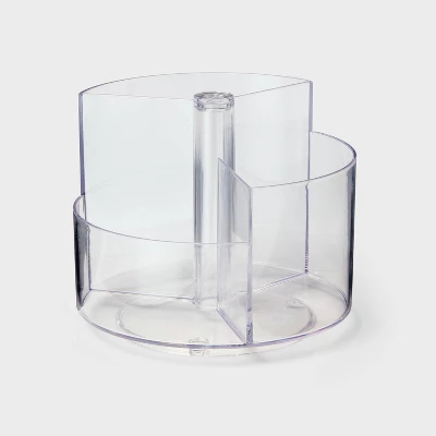 Clear Spinning Pencil Caddy - Brightroom™ 5 Clear Spinning Pencil Caddy - Brightroom™ - Image 3