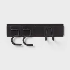 Heavy Duty Garage Tool Hook And Rail Kit - Brightroom™: Wall Mounted Storage, Steel, Black, 36" Width, 90 Lb Capacity 7 Heavy Duty Garage Tool Hook And Rail Kit - Brightroom™: Wall Mounted Storage, Steel, Black, 36" Width, 90 Lb Capacity -Brightroom GUEST f64e8945 0a76 45a2 aaef e952b0556146