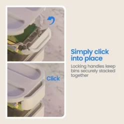 Click In Place 10qt Clear Plastic Storage Bin With White Latch For Home And Office Organization - Brightroom™ 16 Click In Place 10qt Clear Plastic Storage Bin With White Latch For Home And Office Organization - Brightroom™ -Brightroom GUEST f8cff742 971d 4656 a5d9 687e8f3635aa