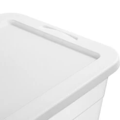 90qt Clear Storage Box White - Brightroom™ 19 90qt Clear Storage Box White - Brightroom™ -Brightroom GUEST f93cb393 1c73 4f8d a0a3 bee2d7137d19