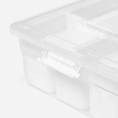 5.6L Sort It Storage Container With 9 Shallow Cups - Brightroom™ 5 5.6L Sort It Storage Container With 9 Shallow Cups - Brightroom™ - Image 3